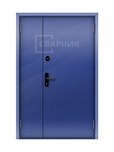 Дверь противопожарная ДПМ EI-90 полуторная глухая взломостойкая