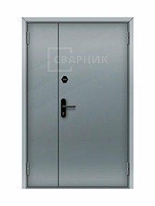 Дверь противопожарная ДПМ EI-30 полуторная глуxая 1200×2100